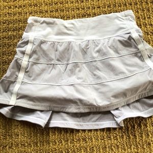 Lululemon pace rival skirt size 2